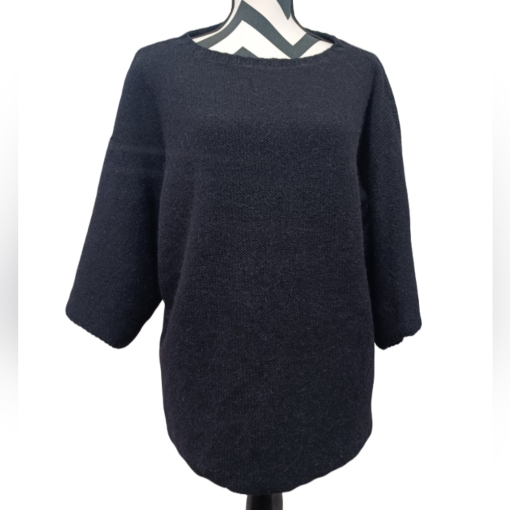 Baserange Baby Alpaca Wool Minimalist Pullover Sweater